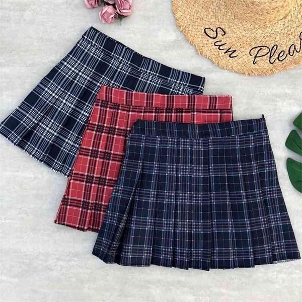 autumn winter arrivals korean simple plaid high waist slim pleated skirt casual all-match women mini 210527, Black
autumn winter arrivals korean simple plaid high waist slim pleated skirt casual all-match women mini 210527, Black