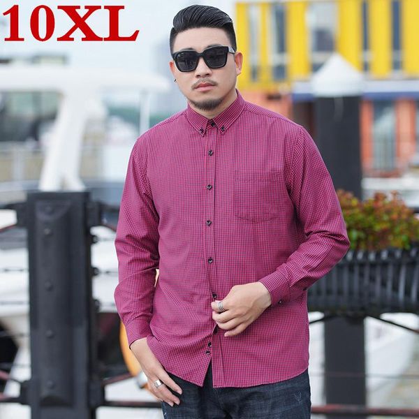 men's casual shirts 100% men plaid 10xl 9x cotton 2021 spring autumn long sleeve shirt soft comfort slim fit styles brand man plus size, White;black
men's casual shirts 100% men plaid 10xl 9x cotton 2021 spring autumn long sleeve shirt soft comfort slim fit styles brand man plus size, White;black