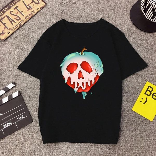 grimace female vintage girl black poison apple graphic women t shirt mujer casual short sleeve harajuku aesthetic cool tees, White
grimace female vintage girl black poison apple graphic women t shirt mujer casual short sleeve harajuku aesthetic cool tees, White