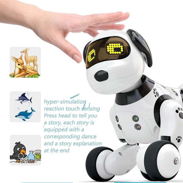 Control Robot Dog Toy Smart Wireless Dancing Robot Toy Mini Pet Dog Interactive Doll For Birthday Gift