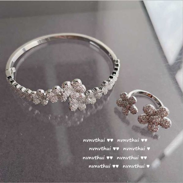 earrings & necklace bright luminous flower gemstone bracelet 18k gold plated multi-faceted zircon blooming women rin, Silver
earrings & necklace bright luminous flower gemstone bracelet 18k gold plated multi-faceted zircon blooming women rin, Silver