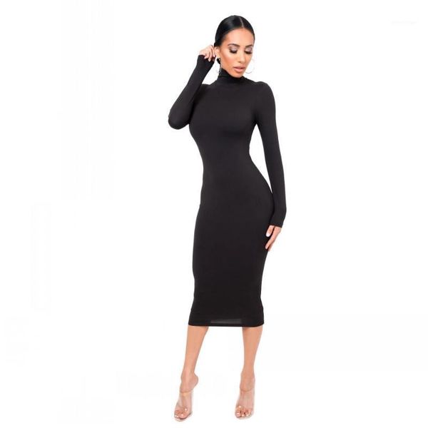 women robe black party night midi dress long sleeve turtleneck blue bodycon package hip autumn winter clothes vestido casual dresses, Black;gray
women robe black party night midi dress long sleeve turtleneck blue bodycon package hip autumn winter clothes vestido casual dresses, Black;gray
