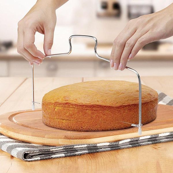 baking & pastry tools double/single line cake cut slicer adjustable stainless steel wire bread layerer divider diy bakeware kitchen
baking & pastry tools double/single line cake cut slicer adjustable stainless steel wire bread layerer divider diy bakeware kitchen
