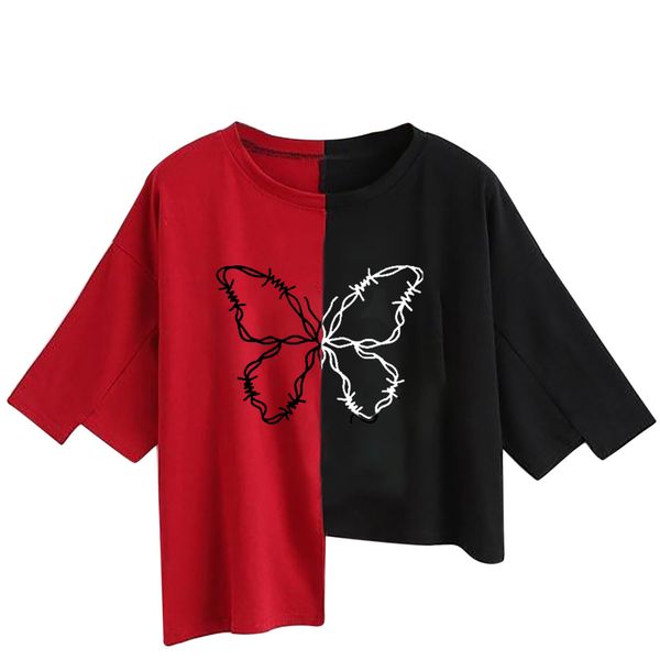 female tshirts harajuku borboleta tai chi ecg amor chama imprimir manga short t-shirt amendment t9bq, White
female tshirts harajuku borboleta tai chi ecg amor chama imprimir manga short t-shirt amendment t9bq, White