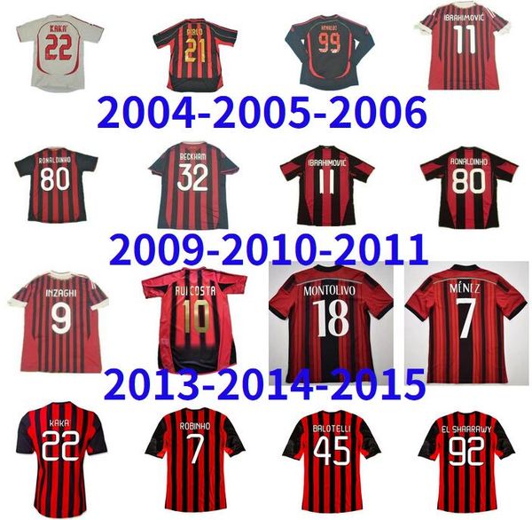 04 05 06 07 09 10 11 12 13 14 15 retro beckham kaka soccer jersey football shirt classic ac maglia da calcio maldini inzaghi milan ronaldinh, Black;yellow
04 05 06 07 09 10 11 12 13 14 15 retro beckham kaka soccer jersey football shirt classic ac maglia da calcio maldini inzaghi milan ronaldinh, Black;yellow