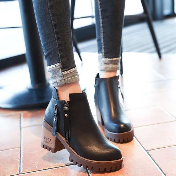 boots 2021 women boot fashion casual ladies shoes suede leather buckle high heeled zipper snow for femme, Black
boots 2021 women boot fashion casual ladies shoes suede leather buckle high heeled zipper snow for femme, Black