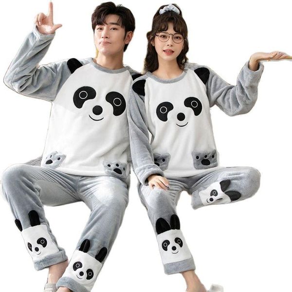 men's sleepwear 2021 inverno manga longa casal grosso quente flanela pijamas conjuntos para homens bonito dos desenhos animados casa ro, Black;brown
men's sleepwear 2021 inverno manga longa casal grosso quente flanela pijamas conjuntos para homens bonito dos desenhos animados casa ro, Black;brown