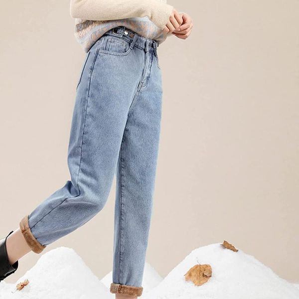 women's jeans streetwear bodycon woman fashion thickened winter harajuku aesthetic pants high waisted denim 90s, Blue
women's jeans streetwear bodycon woman fashion thickened winter harajuku aesthetic pants high waisted denim 90s, Blue