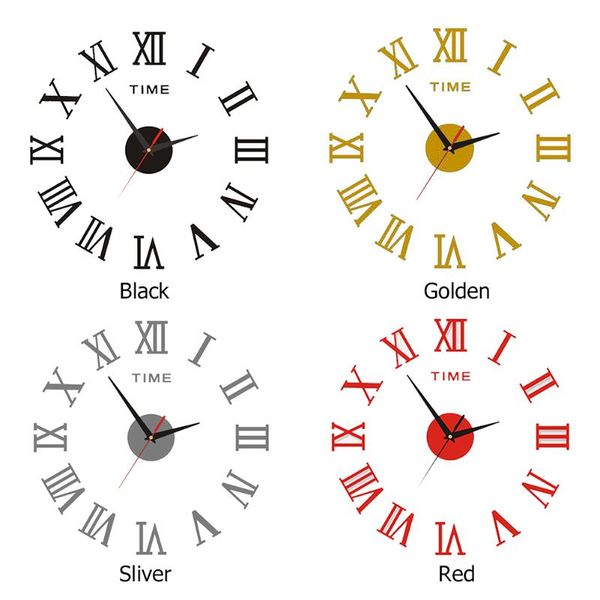 home decor 3d diy wall sticker acrylic clock self adhesive decal mirror clocks household decoration accessaries supplies
home decor 3d diy wall sticker acrylic clock self adhesive decal mirror clocks household decoration accessaries supplies