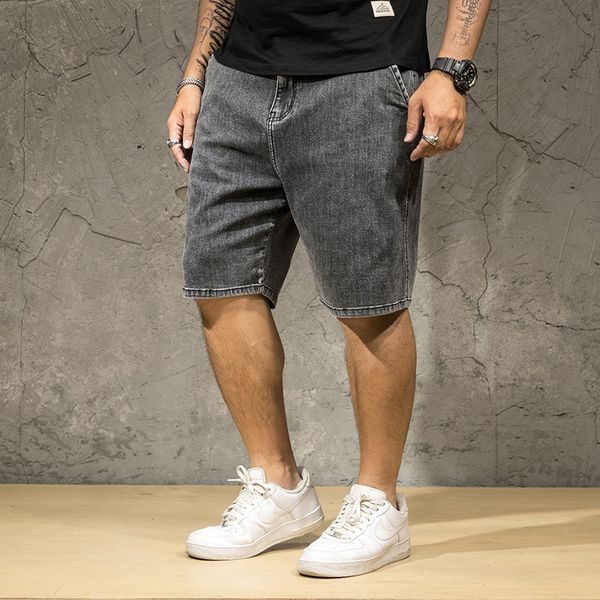 2021 new plus size 40 42 44 46 men's dark gray short summer fashion casual straight cotton stretch denim shorts male brand d9fq, White;black
2021 new plus size 40 42 44 46 men's dark gray short summer fashion casual straight cotton stretch denim shorts male brand d9fq, White;black