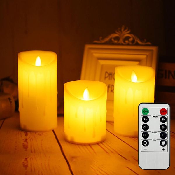 3pcs flameless led candle light remote control flickering candles bedroom table lamps home decor wedding birthday party supplies
3pcs flameless led candle light remote control flickering candles bedroom table lamps home decor wedding birthday party supplies