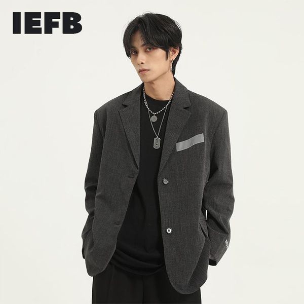men's wear black suit coat reflective single breasted casual korean streetwear fashion loose western blazers 2021 y6448 suits, White;black
men's wear black suit coat reflective single breasted casual korean streetwear fashion loose western blazers 2021 y6448 suits, White;black