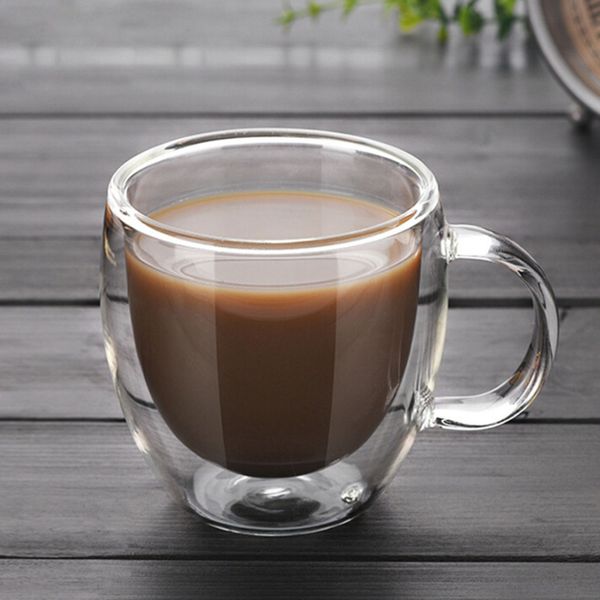 new large capacity 150ml double-layer glass coffee cup high borosilicate with hand espresso glass cup milk cup glassware
new large capacity 150ml double-layer glass coffee cup high borosilicate with hand espresso glass cup milk cup glassware