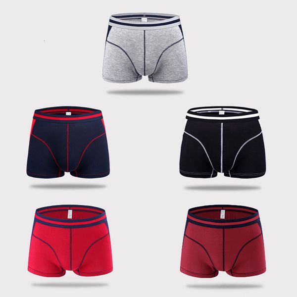 fashion breathing under comfort short boxer men slender patchwork underwearsalable, Black;white
fashion breathing under comfort short boxer men slender patchwork underwearsalable, Black;white