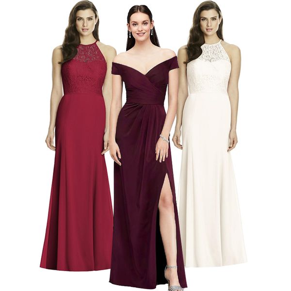 new elegant ladies wedding party waist one-word-neck dress high-end long skirt evening host line up evening dress, White;pink
new elegant ladies wedding party waist one-word-neck dress high-end long skirt evening host line up evening dress, White;pink