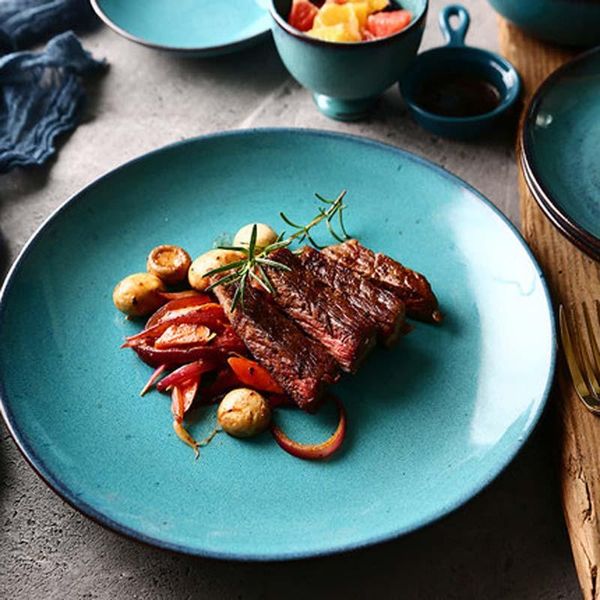 dishes & plates antalya creative western-style ceramic plate, dinner breakfast 10-inch el western steak plate
dishes & plates antalya creative western-style ceramic plate, dinner breakfast 10-inch el western steak plate