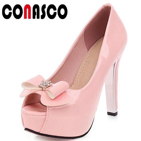 dress shoes conasco women pumps spring summer wedding party casual rhinestone butterfly-knot peep toe thick heel 12cm woman, Black
dress shoes conasco women pumps spring summer wedding party casual rhinestone butterfly-knot peep toe thick heel 12cm woman, Black