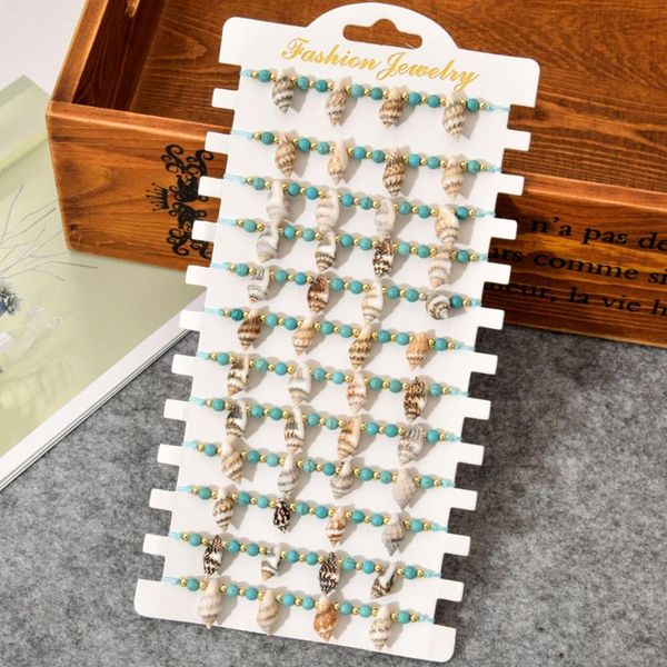 charm bracelets bohemian handmade woven rope chain shell bracelet set beach conch jewelry natural stone strand beads for women 12pcs, Golden;silver
charm bracelets bohemian handmade woven rope chain shell bracelet set beach conch jewelry natural stone strand beads for women 12pcs, Golden;silver