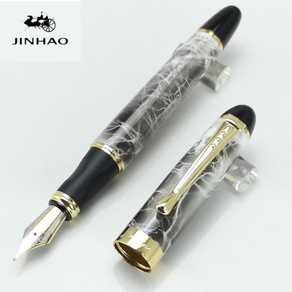 jinhao x450 18kgp broad nib fountain pen grey marbled broad nib stationery school&office writing pen new
jinhao x450 18kgp broad nib fountain pen grey marbled broad nib stationery school&office writing pen new
