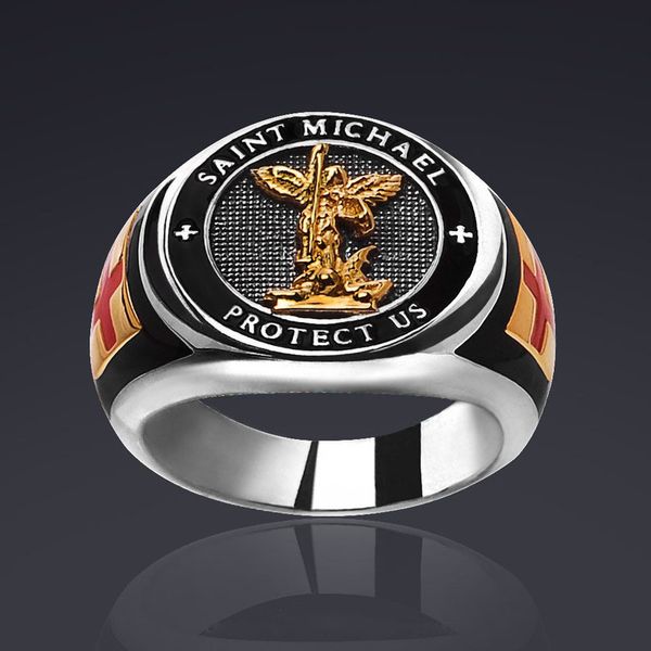 ring jewelry fashion red oil dripping cross letter gold plated victory goddess, Silver
ring jewelry fashion red oil dripping cross letter gold plated victory goddess, Silver
