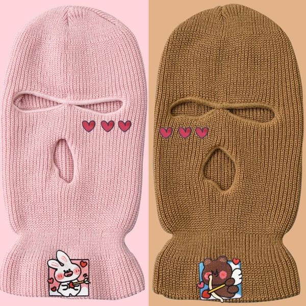 beanies simple solid color warm ski knitted hat double-layer cap creative three-eye helmet wild personality unisex
beanies simple solid color warm ski knitted hat double-layer cap creative three-eye helmet wild personality unisex