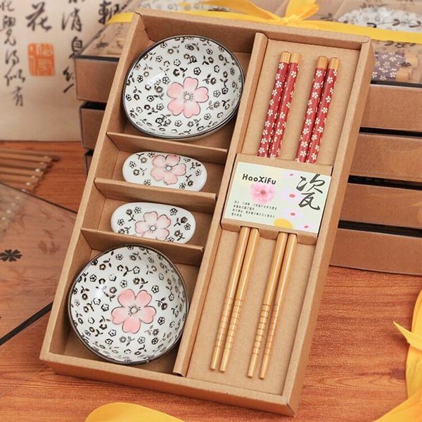 dinnerware sets japanese style tableware set chopticks ceramic sushi dishes sashimi soysauce dish packed in gift box (6pcs/set)
dinnerware sets japanese style tableware set chopticks ceramic sushi dishes sashimi soysauce dish packed in gift box (6pcs/set)
