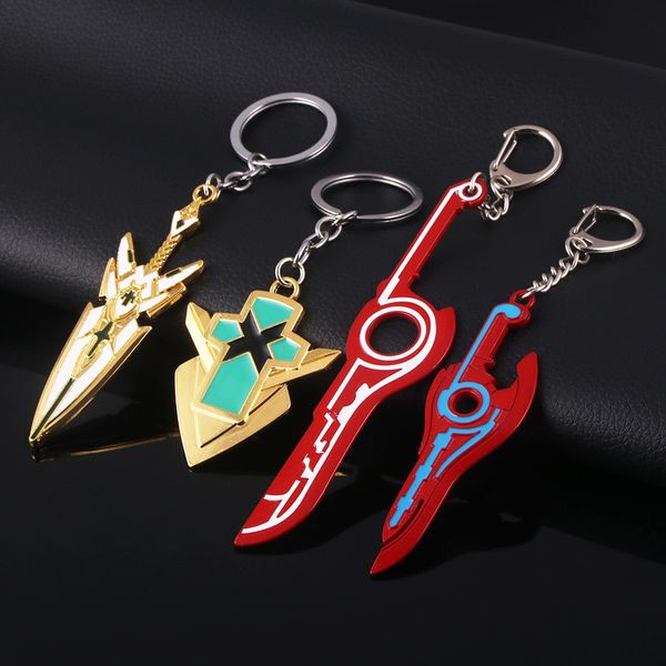 Xenoblade Chronicles 2 Keychain Cute Simulation Weapon Pendant Enamel Keyrings Cool Cosplay Gifts for Game Fans Party Accessory
Xenoblade Chronicles 2 Keychain Cute Simulation Weapon Pendant Enamel Keyrings Cool Cosplay Gifts for Game Fans Party Accessory