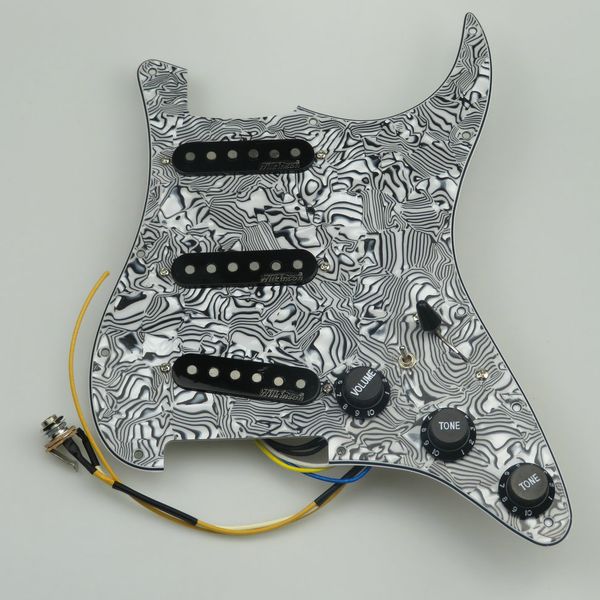 7-way type fully loaded pickguard for strat guitar guitar pickups prewired pickguard single coil pickup
7-way type fully loaded pickguard for strat guitar guitar pickups prewired pickguard single coil pickup