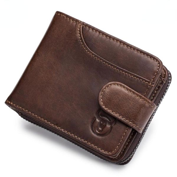 wallets bullcaptain business men's wallet genuine leather multi-function card holder small box purse man, Red;black
wallets bullcaptain business men's wallet genuine leather multi-function card holder small box purse man, Red;black