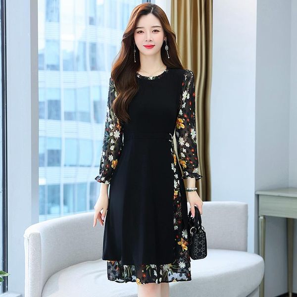 casual dresses autumn winter black vintage midi 2021 korean fashion office lady long sleeve dress women elegant bodycon party vestidos, Black;gray
casual dresses autumn winter black vintage midi 2021 korean fashion office lady long sleeve dress women elegant bodycon party vestidos, Black;gray