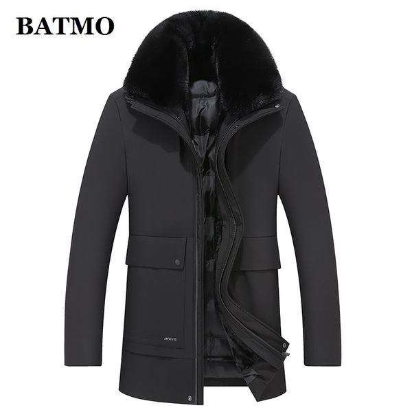 batmo new arrival winter thicked warm parkas men,men's thicked jackets men,2008 210222, Black
batmo new arrival winter thicked warm parkas men,men's thicked jackets men,2008 210222, Black