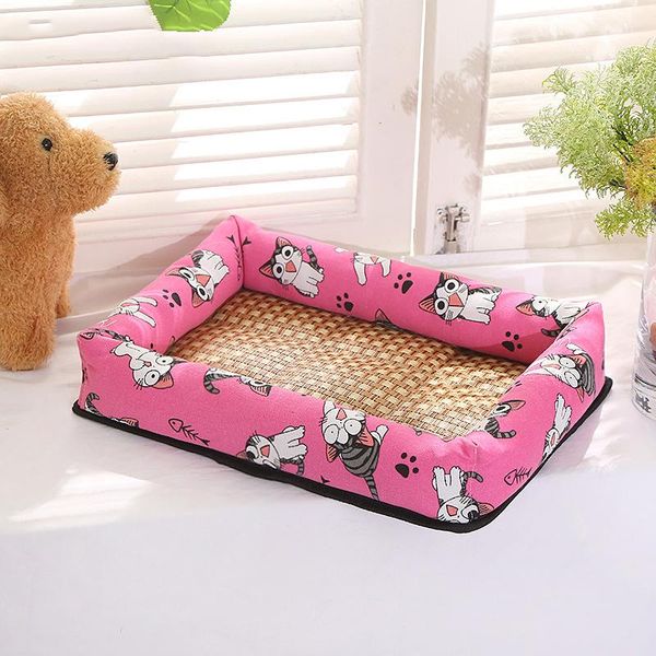 cat beds & furniture summer bed print lovely carton pattern breathable dog pet large cooling luxary for small dogs
cat beds & furniture summer bed print lovely carton pattern breathable dog pet large cooling luxary for small dogs