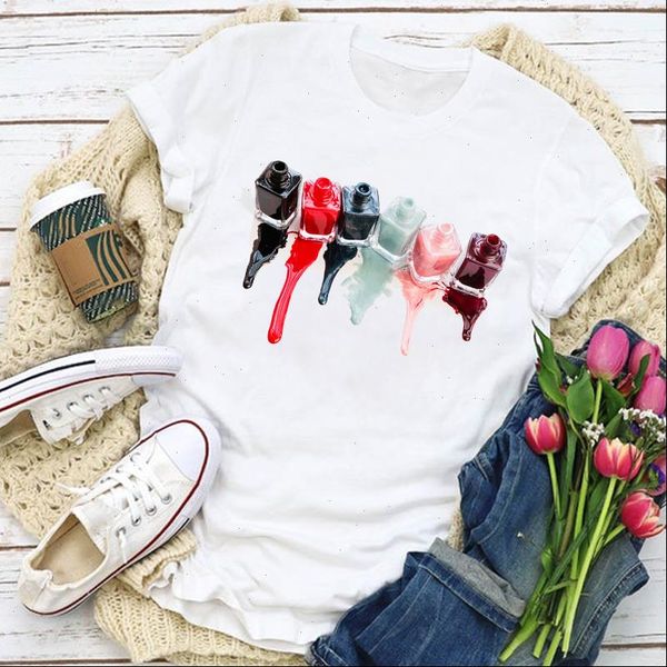 women graphic 3d drape fashion 90s make cute finger nail summer t shirt lady womens clothing clothes tee female t shirt, White
women graphic 3d drape fashion 90s make cute finger nail summer t shirt lady womens clothing clothes tee female t shirt, White