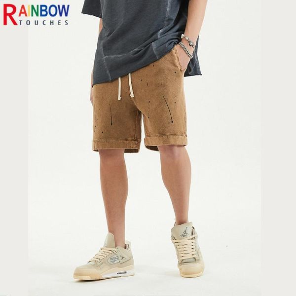 men's shorts rainbowtouches 2021 summer splash ink high street retro strap casual 100%cotton, White;black
men's shorts rainbowtouches 2021 summer splash ink high street retro strap casual 100%cotton, White;black