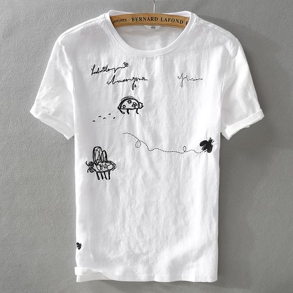 2021 new vero nova roupa curto-de mangas compridas t-shirt dos bordados requintados camisa de t para homens tendncia costura 10ce, White
2021 new vero nova roupa curto-de mangas compridas t-shirt dos bordados requintados camisa de t para homens tendncia costura 10ce, White