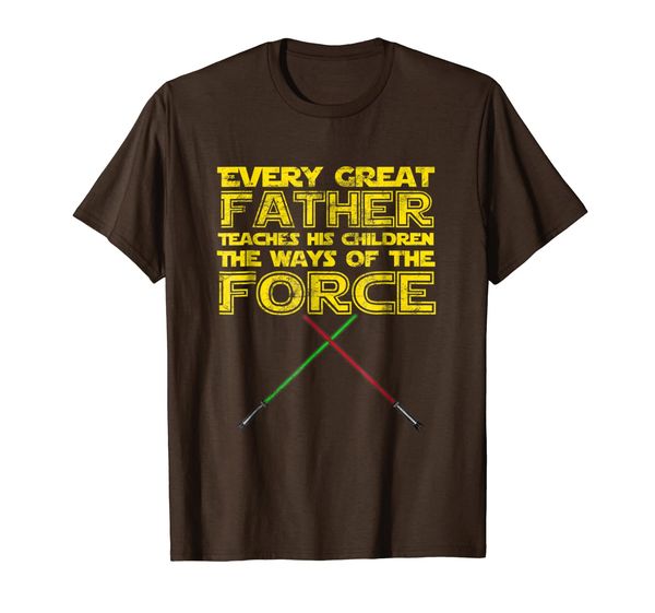 every great father teaches his children the force tshirt, White;black
every great father teaches his children the force tshirt, White;black