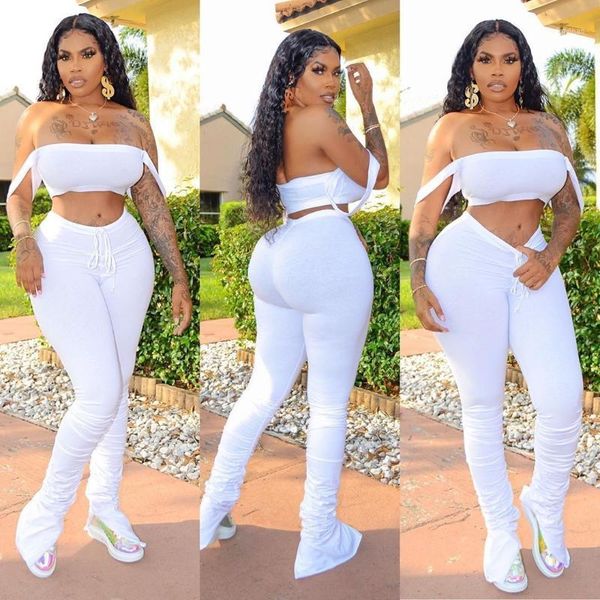 set women tracksuit plus size summer crop + stacked pants clothing african ladies matching sets club outfits women's tracksuits, Gray
set women tracksuit plus size summer crop + stacked pants clothing african ladies matching sets club outfits women's tracksuits, Gray