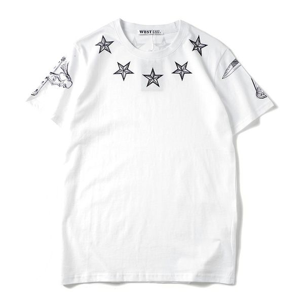 2021 new arrival the neck of casual cotton mesh t clothes hip hop shirt pattern star print short sleeve sale n4o6, White
2021 new arrival the neck of casual cotton mesh t clothes hip hop shirt pattern star print short sleeve sale n4o6, White