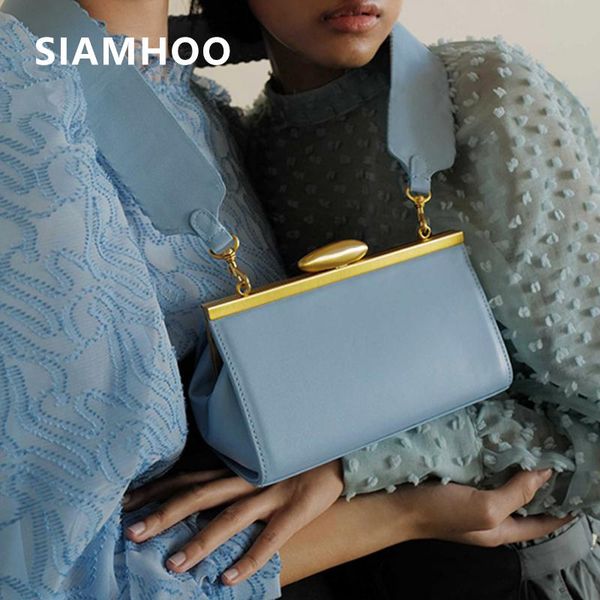 evening bags siamhoo retro blue shoulder for women fashion wide strap female handbag metal clip design ladies crossbody bag
evening bags siamhoo retro blue shoulder for women fashion wide strap female handbag metal clip design ladies crossbody bag