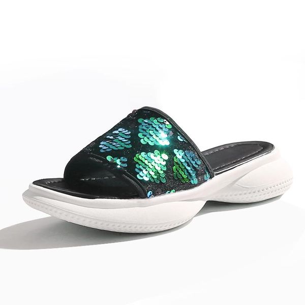 slippers slipper women's outer wear 2021 summer style versitile fashion sandals, Black
slippers slipper women's outer wear 2021 summer style versitile fashion sandals, Black