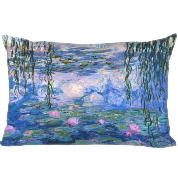 pillow case custom double sided slips monet art painting rectangle covers bedding comfortable cushion/high quality
pillow case custom double sided slips monet art painting rectangle covers bedding comfortable cushion/high quality