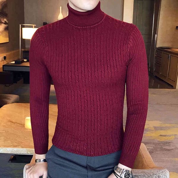 Men's high neck thick sweater, warm sweater brand, tight fitting, knitting, double neck, winter, White;black
Men's high neck thick sweater, warm sweater brand, tight fitting, knitting, double neck, winter, White;black