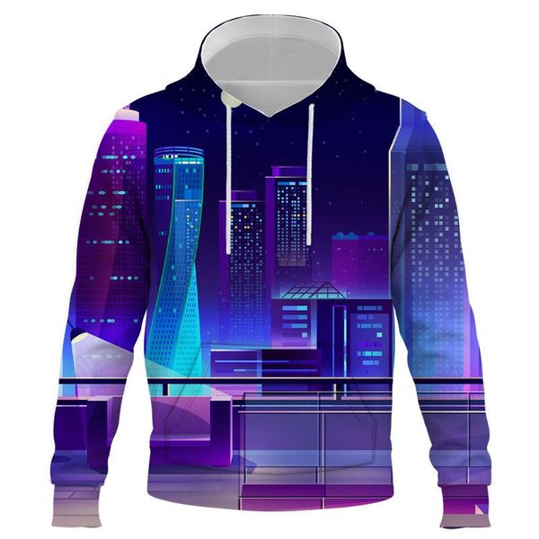 men's hoodies & sweatshirts 2021 hoodie sweatshirt harajuku men and women 3d night view pattern design scenery printed clothing, Black
men's hoodies & sweatshirts 2021 hoodie sweatshirt harajuku men and women 3d night view pattern design scenery printed clothing, Black