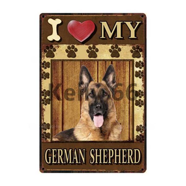 pets warning dogs rules better life german shepherd metal sign home decor bar wall art painting 20*30 cm size dg-37
pets warning dogs rules better life german shepherd metal sign home decor bar wall art painting 20*30 cm size dg-37