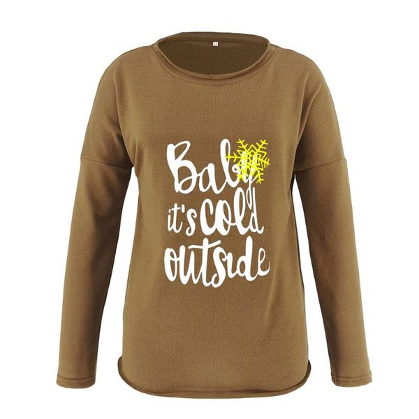 women's hoodies & sweatshirts snow letter casual pullovers oversized long sleeve sweatshirt pullover o-neck loose blouse, Black
women's hoodies & sweatshirts snow letter casual pullovers oversized long sleeve sweatshirt pullover o-neck loose blouse, Black