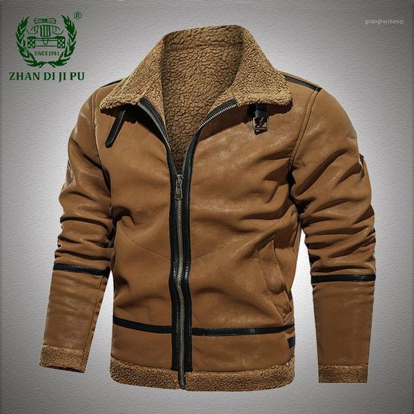 men's fur & faux winter fleece leather jacket men casual collar warm thick coats male pu outerwear mens clothing, Black
men's fur & faux winter fleece leather jacket men casual collar warm thick coats male pu outerwear mens clothing, Black