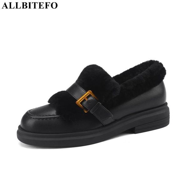 dress shoes allbitefo size 33-40 wool design fashion genuine leather thick plush inside winter women heels warm snow high heel, Black
dress shoes allbitefo size 33-40 wool design fashion genuine leather thick plush inside winter women heels warm snow high heel, Black