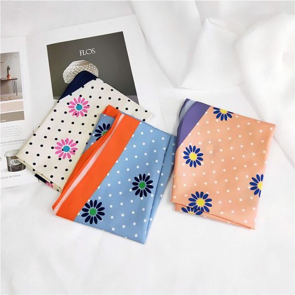 scarves floral dot neck scarf women diamond cute kerchief foulard square hair wraps fashion patchwork female wrist ribbons 118cm, Blue;gray
scarves floral dot neck scarf women diamond cute kerchief foulard square hair wraps fashion patchwork female wrist ribbons 118cm, Blue;gray