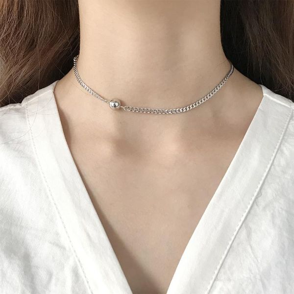 chains 925 sterling silver beads fine chain necklace choker female japanese and korean sweet clavicle
chains 925 sterling silver beads fine chain necklace choker female japanese and korean sweet clavicle