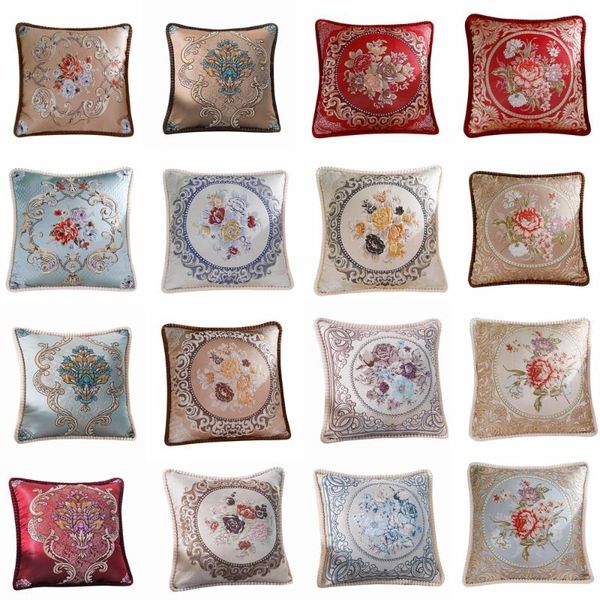 45x45cm luxury jacquard flower cushion cover retro european royal aulic elegant room decorative sofa pillow cover cases
45x45cm luxury jacquard flower cushion cover retro european royal aulic elegant room decorative sofa pillow cover cases